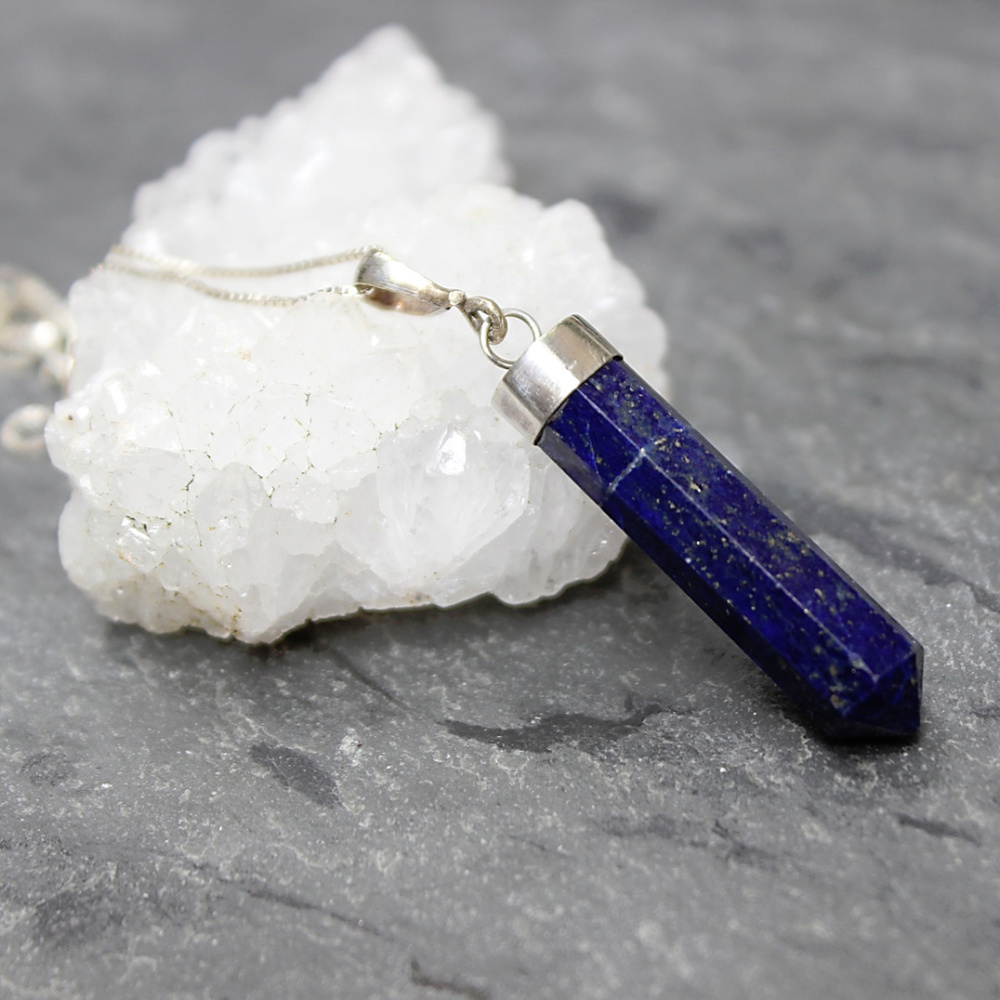 Lapiz Lazuli Sterling Silver Necklace